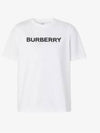 Logo Print Cotton Short Sleeve T-Shirt White - BURBERRY - BALAAN 2