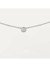 D Amour Necklace XS White Gold Silver - CARTIER - BALAAN 2