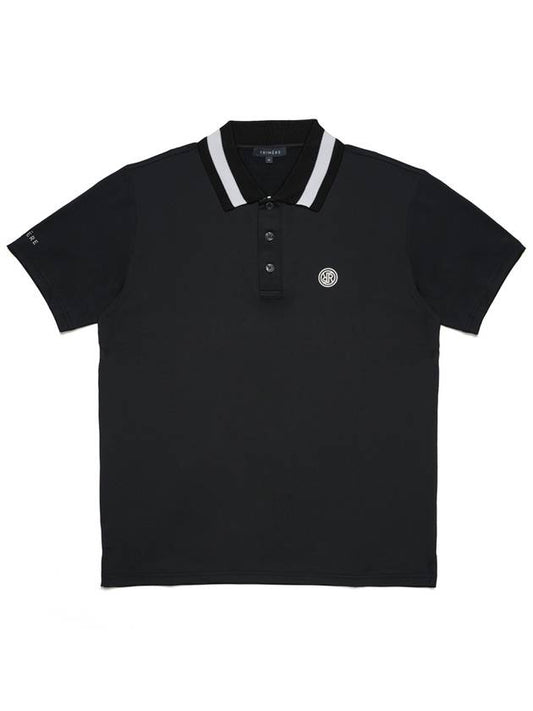 Tipping Polo Short Sleeve Tee BLACK - TRIMERE - BALAAN 2