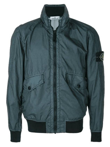 Waffen Patch Bomber Jacket Deep Blue - STONE ISLAND - BALAAN 1