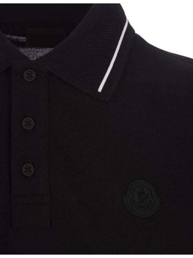 Polo T shirt 8A00001 89A16 999 Black - MONCLER - BALAAN 4