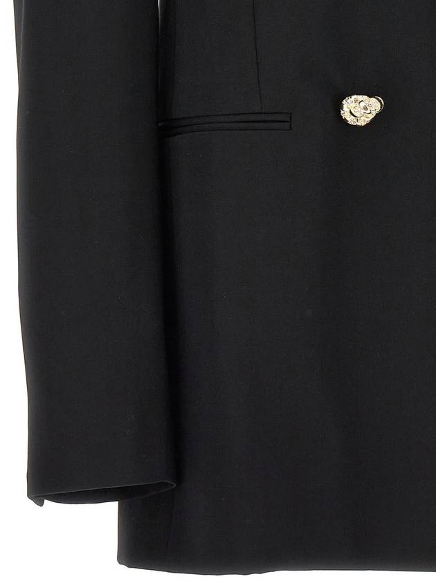 Jewel Buttons Jacket Black - LANVIN - BALAAN 5