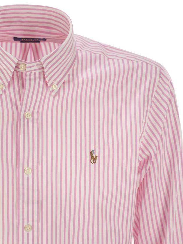 Custom-Fit Stretch Oxford Shirt - POLO RALPH LAUREN - BALAAN 4