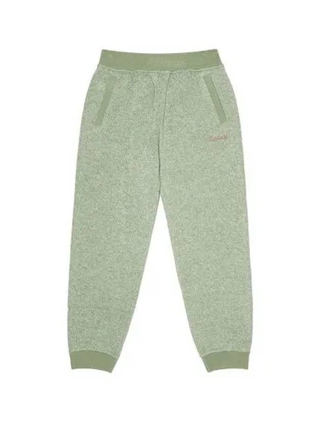 KODAK Brownie semi over fit light warm brushed jogger pants MINT GREEN - KODO - BALAAN 1