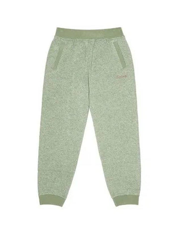 KODAK Brownie semi over fit light warm brushed jogger pants MINT GREEN - KODO - BALAAN 1