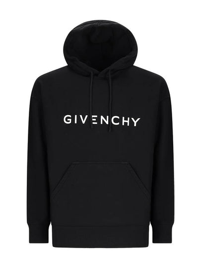 Archetype Cotton Hoodie Black - GIVENCHY - BALAAN 2