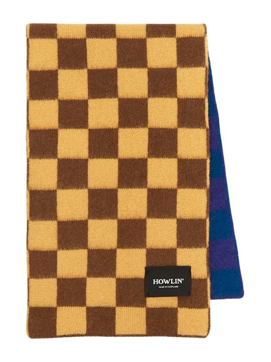 Howlin's Scarf COSMIC CHECKERBOARD SCARF STARDUST Unisex - HOWLIN' - BALAAN 1