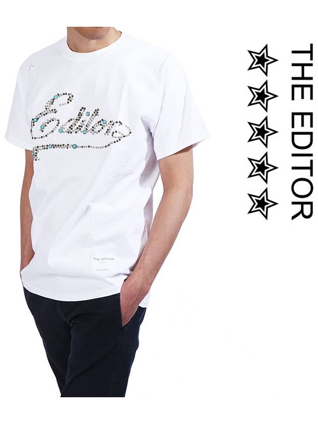 Men's short sleeve tshirt 601SB 01 - THE EDITOR - BALAAN 1