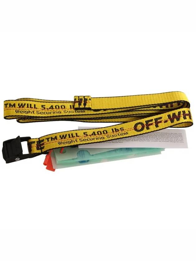 industrial mini fabric belt yellow - OFF WHITE - BALAAN 4