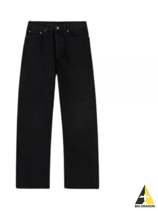 Women Twist Seam Jeans Black - TOTEME - BALAAN 2
