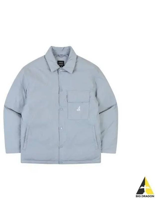 Basic Pocket Shirt 8536 Light Blue - KANGOL - BALAAN 1