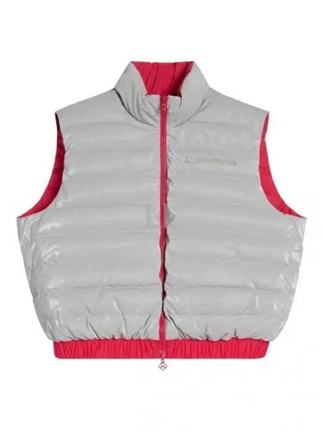 Padding Isla Reversible Vest GWOW09189 U239 Women's Isla Reversible Vest - J.LINDEBERG - BALAAN 2