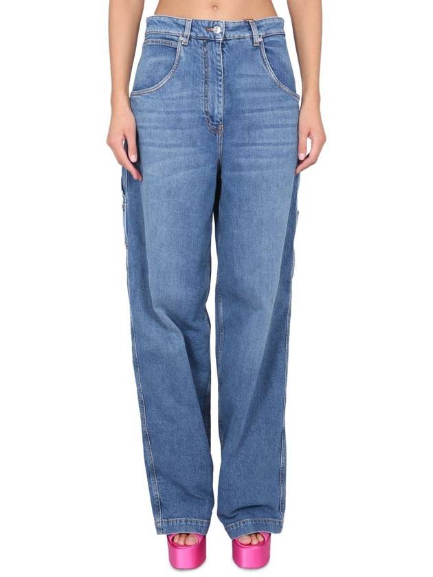 Denim Straight Pants 12515 93760200 BLUE - ETRO - BALAAN 2