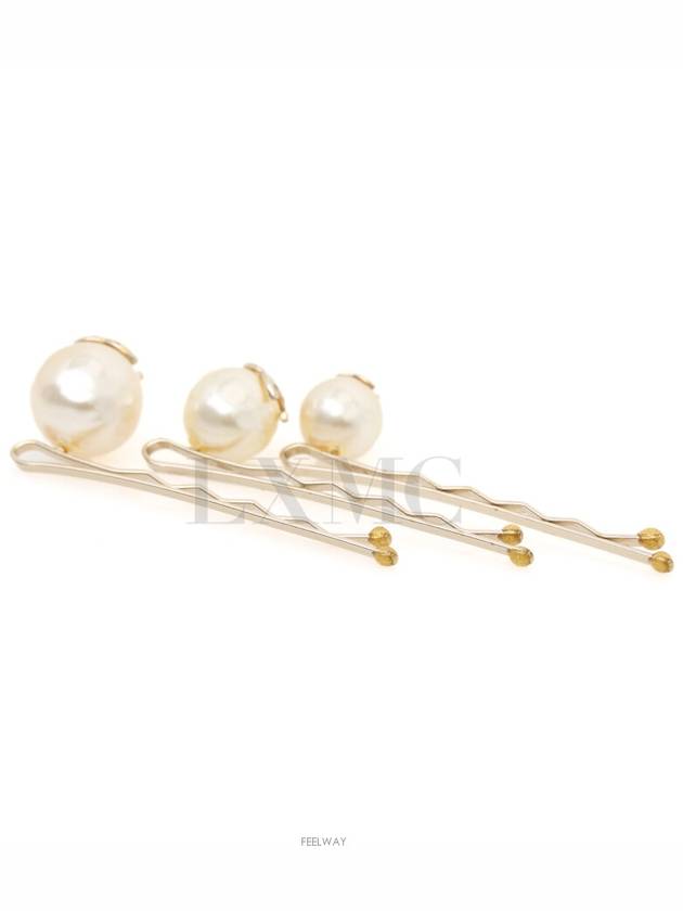 CC logo pearl hairpin triple set A61763 - CHANEL - BALAAN 3