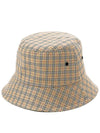 Mini Check Bucket Hat Archive Beige - BURBERRY - BALAAN.