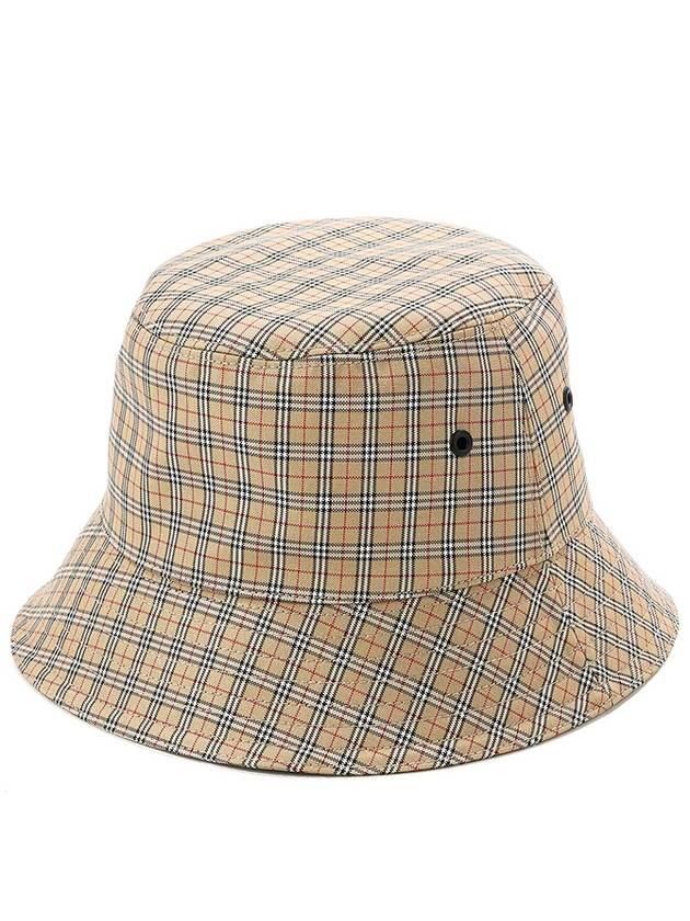 Mini Check Bucket Hat Archive Beige - BURBERRY - BALAAN 2