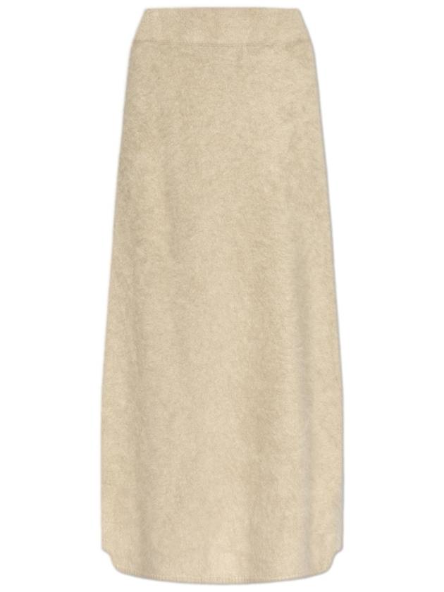 Lisa Yang Cashmere Skirt Asta, Women's, Beige - LISA YANG - BALAAN 1