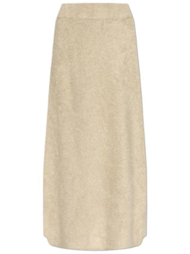 Lisa Yang Cashmere Skirt Asta, Women's, Beige - LISA YANG - BALAAN 1