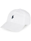 Embroidered Pony Ball Cap White - POLO RALPH LAUREN - BALAAN 3