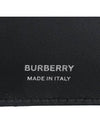 Lola Folding Small Quilted Leather Card Wallet Black Palladium - BURBERRY - BALAAN 8