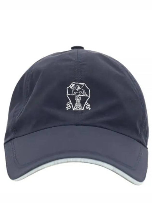 Hat MD4799983CLI19 NAVY BLUE - BRUNELLO CUCINELLI - BALAAN 2