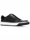 Men's leather sneakers SKDBS2 TA - LANVIN - BALAAN 1