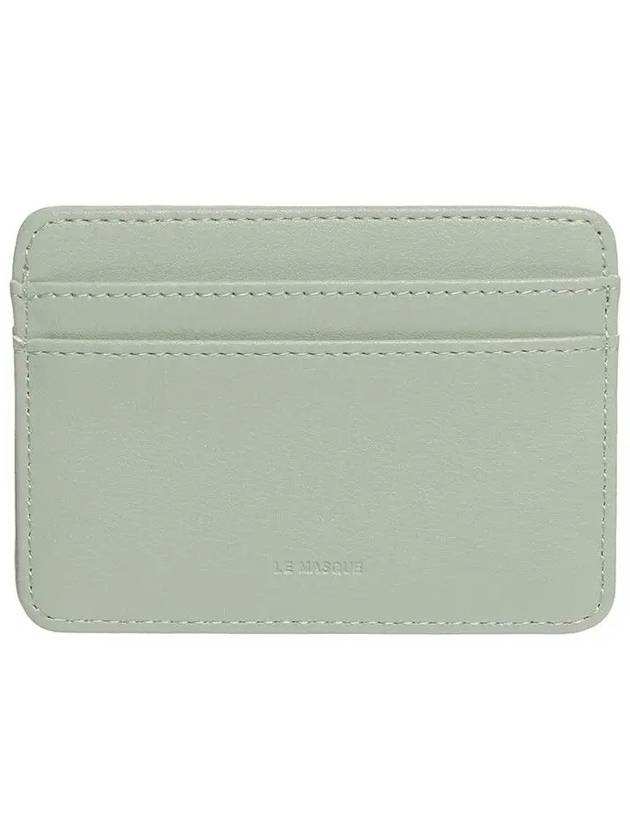 Dough Flat Business Card Wallet Fog Green - LE MASQUE - BALAAN 5