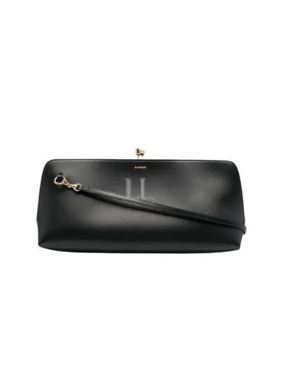 Goji Medium Shoulder Bag Black - JIL SANDER - BALAAN 2