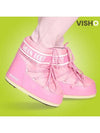 Icon Low Nylon Winter Boots Pink - MOON BOOT - BALAAN 9