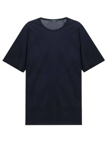 Short Sleeve TShirt Free Size Luxe Cotton Jersey Tee - THEORY - BALAAN 1