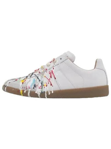 replica painting sneakers white - MAISON MARGIELA - BALAAN 1