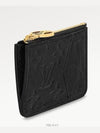 Romy Monogram Leather Card Wallet Black - LOUIS VUITTON - BALAAN 6