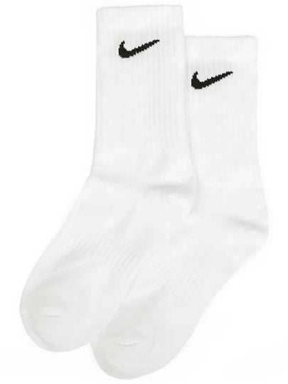 Everyday Training Crew Socks 3 Pack White - NIKE - BALAAN 2