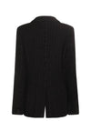 HOMME PLUS BLACK WOOL BLEND BLAZER PLJ0650511 - COMME DES GARCONS - BALAAN 3