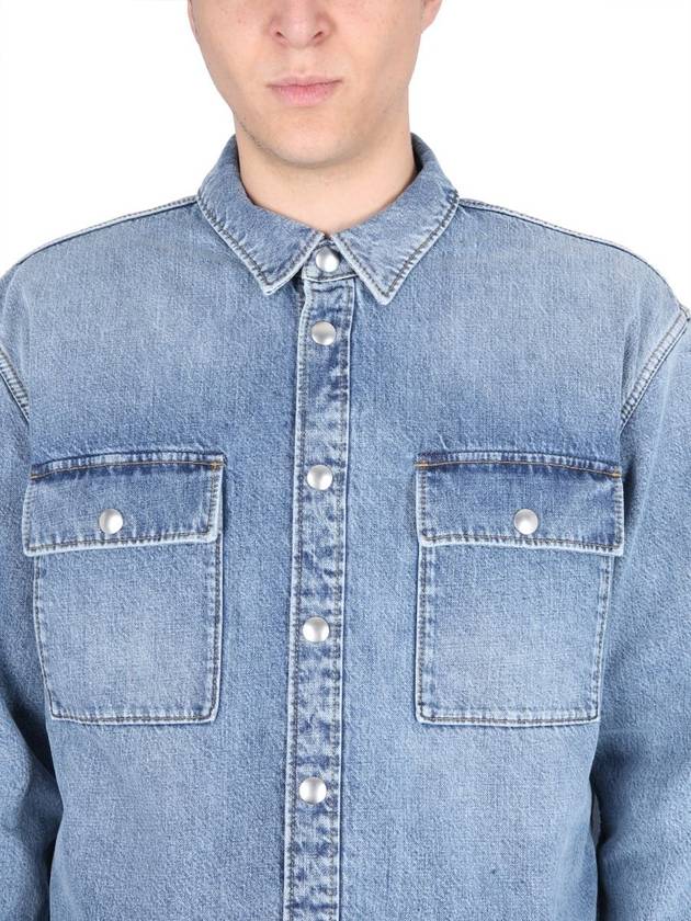 23 fw Denim Shirt 754704V34A04715 B0040378158 - BOTTEGA VENETA - BALAAN 5