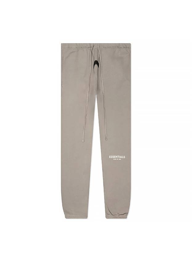 Logo Print Track Pants Desert Taupe - FEAR OF GOD ESSENTIALS - BALAAN 2