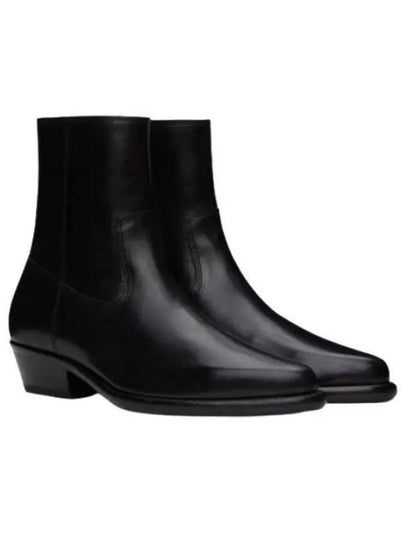 Delix Leather Ankle Boots Black - ISABEL MARANT - BALAAN 2