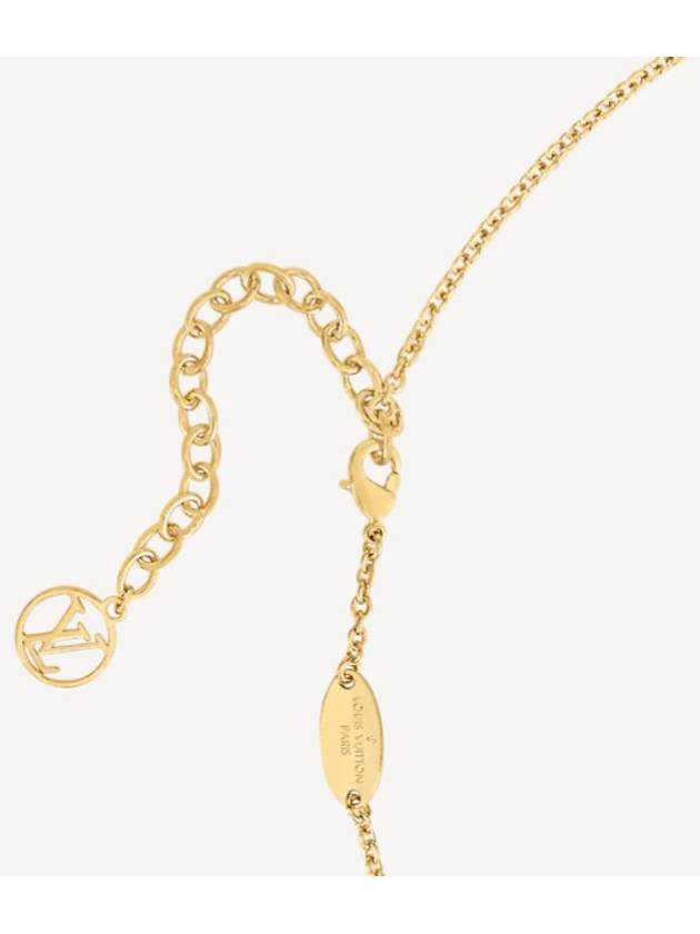 LV Iconic Crystal Necklace Gold - LOUIS VUITTON - BALAAN 4