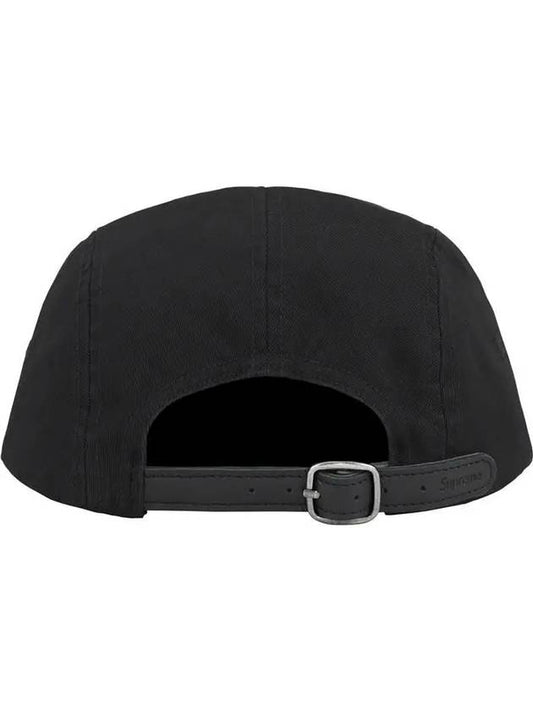 Washed Chino Twill Camp Cap Black - SUPREME - BALAAN 2