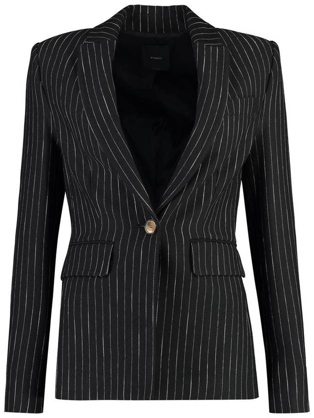 Pinko Single-Breasted One Button Jacket - PINKO - BALAAN 1