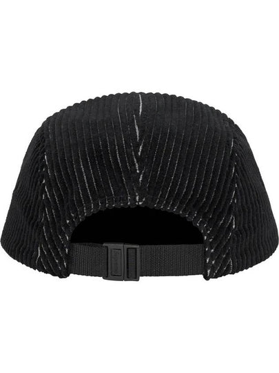 TwoTone Corduroy Camp Cap Black 2Tone Corduroy Camp Cap Black - SUPREME - BALAAN 2