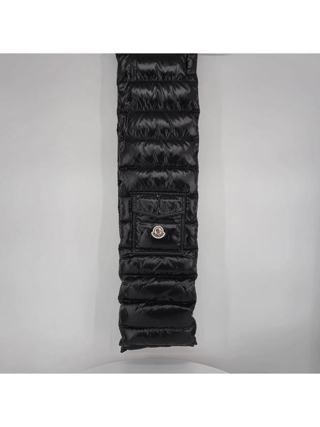 padded muffler scarf black - MONCLER - BALAAN 2