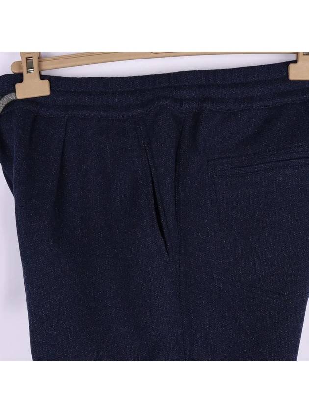 Men's Cashmere Pleated Pants Navy - BRUNELLO CUCINELLI - BALAAN 5