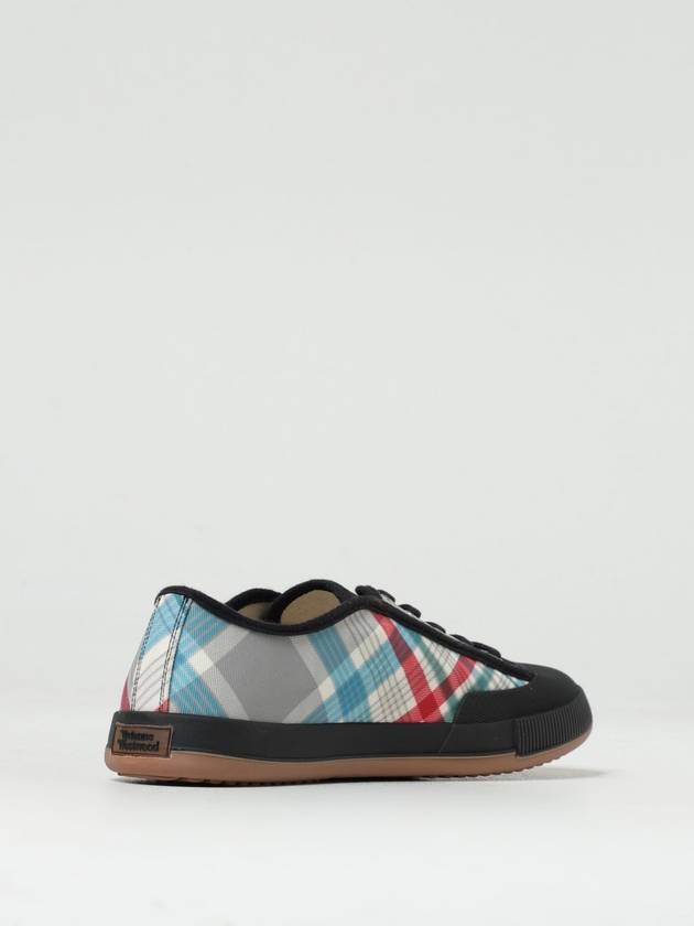 Sneakers Anymal Gym Vivienne Westwood in canvas con motivo tartan jacquard - VIVIENNE WESTWOOD - BALAAN 3