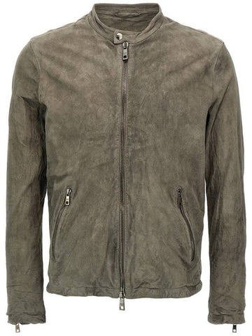 Giorgio Brato Biker Suede Jacket - GIORGIO BRATO - BALAAN 1