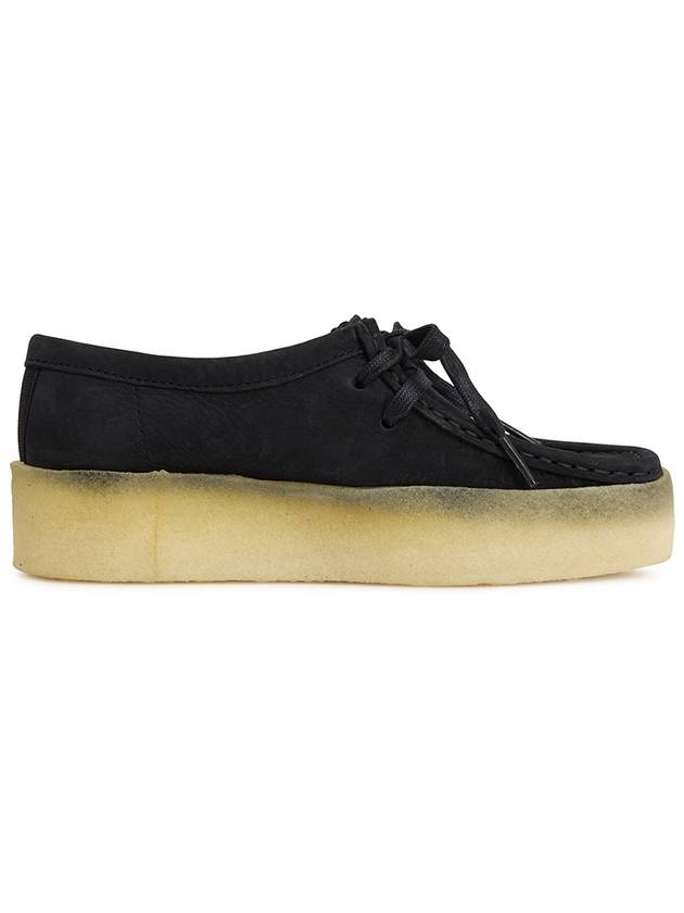 Wallabee Cup Nubuck Loafers Black - CLARKS - BALAAN 5