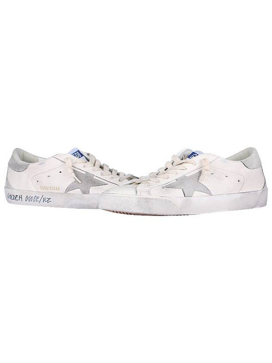 Super Star Suede Leather Low Top Sneaker White - GOLDEN GOOSE - BALAAN 2