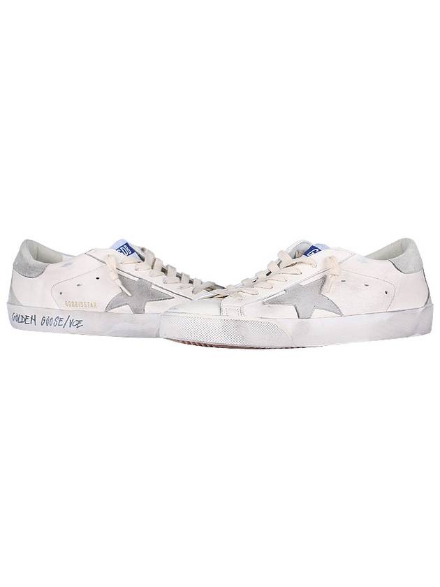 Super Star Suede Leather Low Top Sneaker White - GOLDEN GOOSE - BALAAN 2