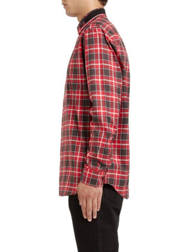 CHECKED COTTON SHIRT - GIVENCHY - BALAAN 6