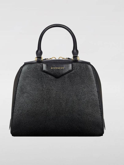 Antigona Cube Leather Mini Bag Black - GIVENCHY - BALAAN 2